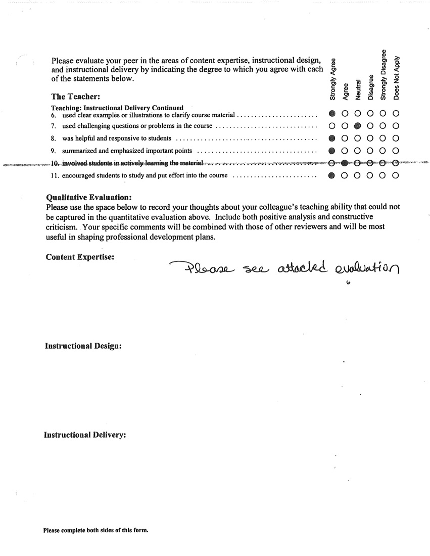 Peer Evaluation page 2